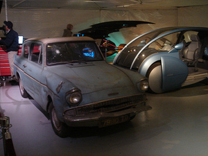 Mr Weasley's Ford Anglia from Harry Potter