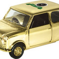 goldplated corgi mini car