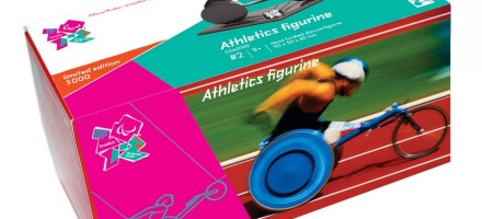 Corgi athletics figurine