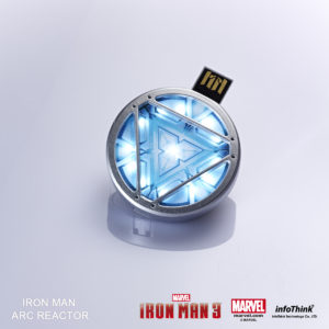 Iron Man's arc reactor - USB key