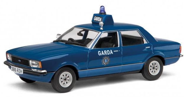 Corgi's 1:43 diecast garda car