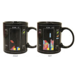 Tetris Heat sensitive mug