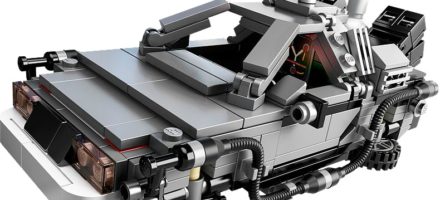 Lego DeLorean lego delorean back to the future