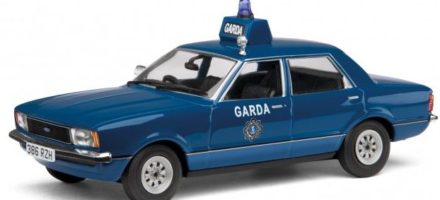 Corgi Offer Ford Cortina Mk4 1.6L, Garda Car in 1:43 Scale Corgi's 1:43 diecast garda car