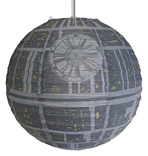 star wars death star paper lantern light shade