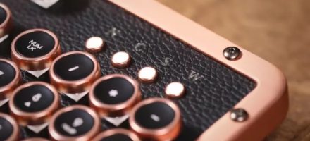 A Completely Over the top Luxury Keyboard Azio luxury keyboard